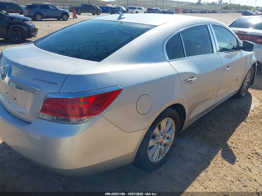 2010 Buick Lacrosse Cx VIN: 1G4GB5EG1AF158742 Lot: 43201196