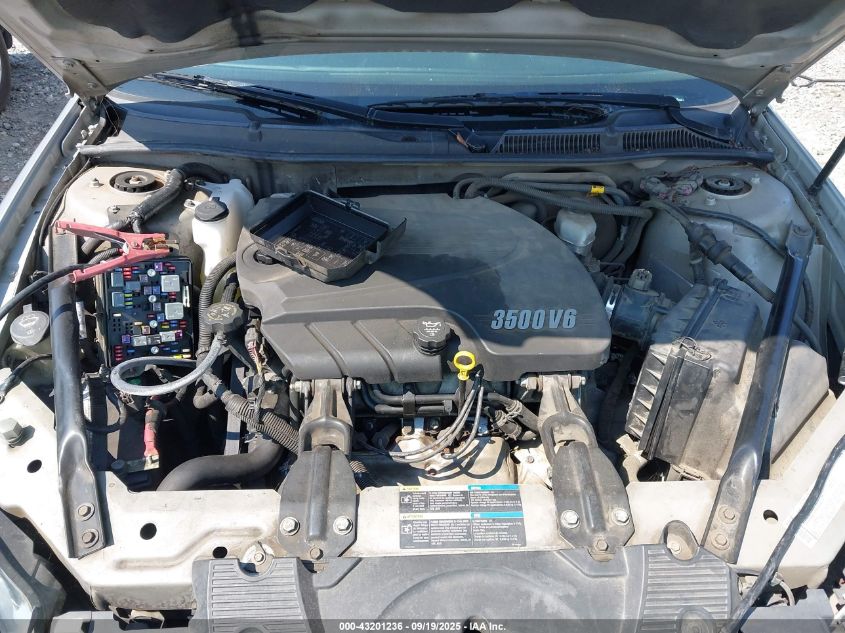 2006 Chevrolet Impala Ls VIN: 2G1WB55K769127816 Lot: 43201236