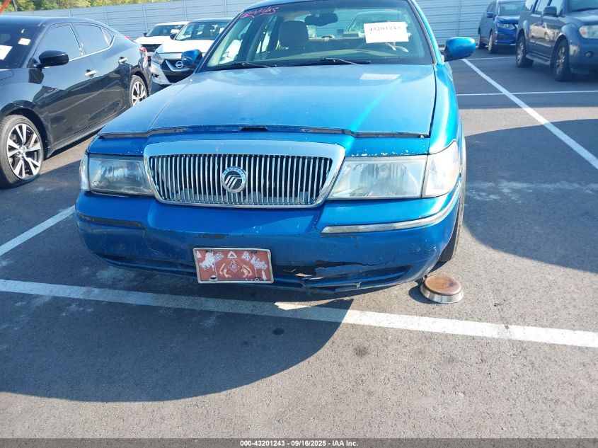 2005 Mercury Grand Marquis Ls/Lse VIN: 2MEFM75W25X602118 Lot: 43201243