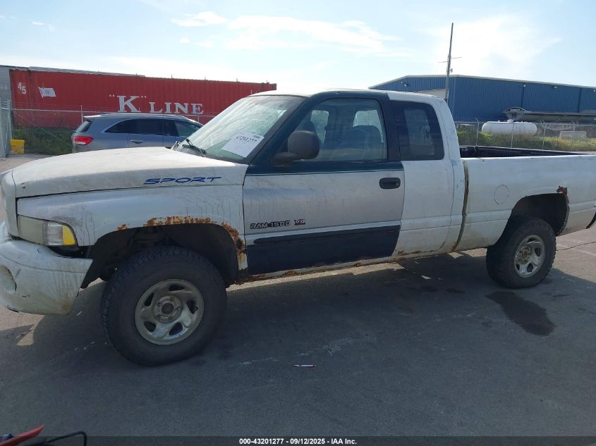 1999 Dodge Ram 1500 St VIN: 3B7HF13Z9XM519704 Lot: 43201277