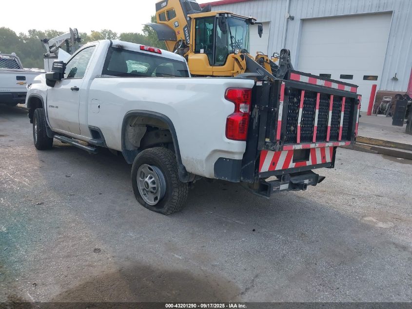 2021 Chevrolet Silverado 2500Hd 2Wd Long Bed Wt VIN: 1GC0WLE71MF295005 Lot: 43201290