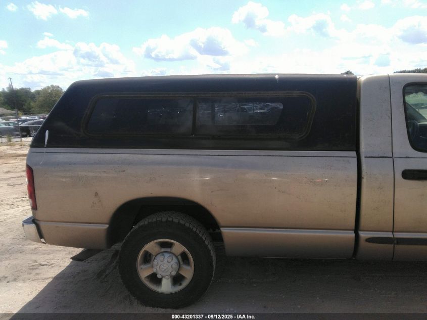 2003 Dodge Ram 2500 Slt/St VIN: 3D3KA26DX3G720781 Lot: 43201337