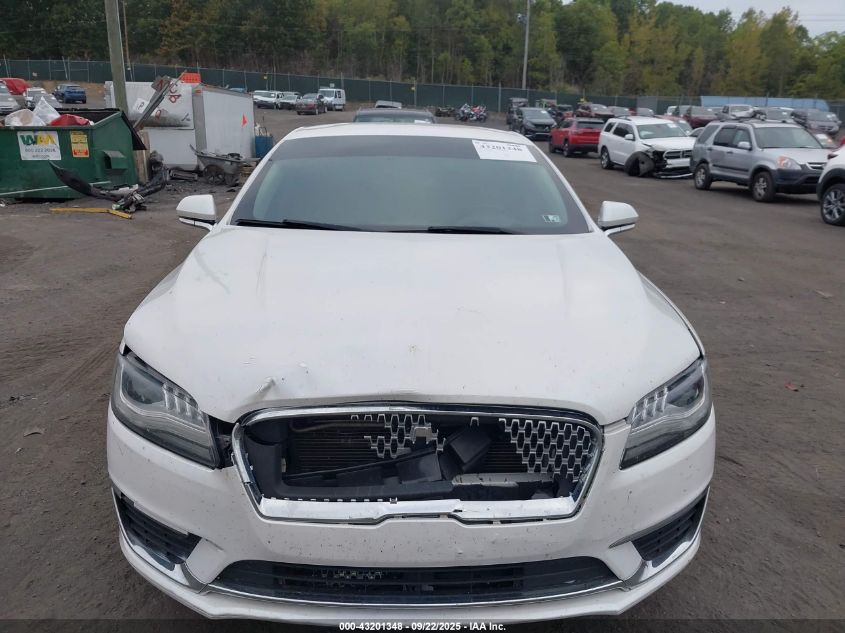 2017 Lincoln Mkz Reserve VIN: 3LN6L5E92HR664684 Lot: 43201348