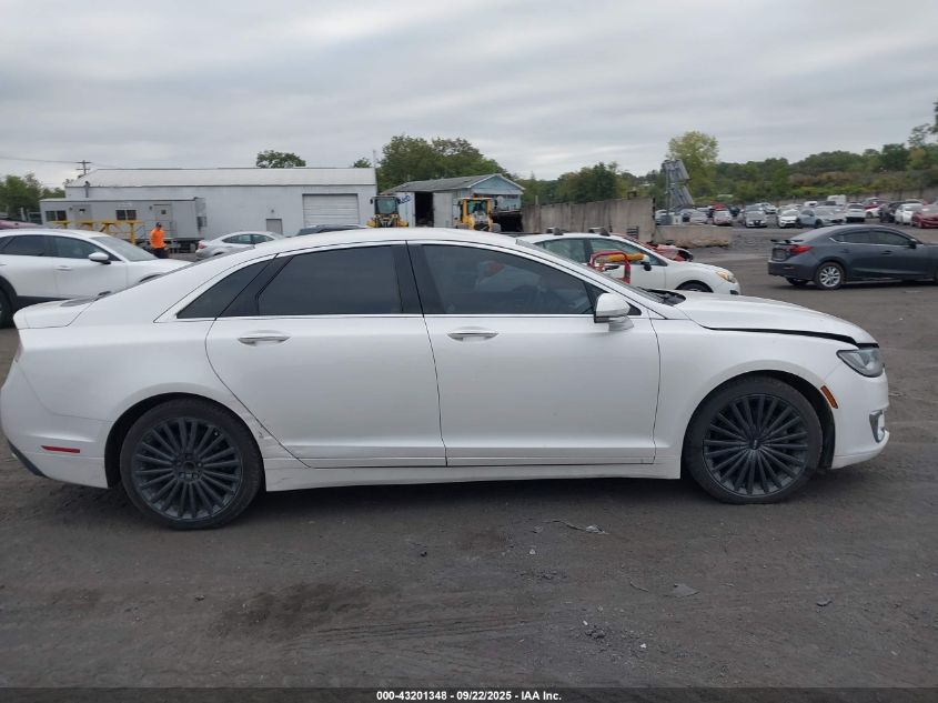 2017 Lincoln Mkz Reserve VIN: 3LN6L5E92HR664684 Lot: 43201348