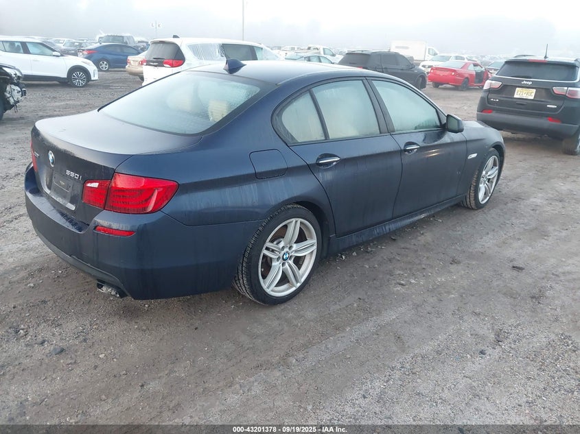 2013 BMW 550I XDRIVE WBAFU9C56DDY72317
