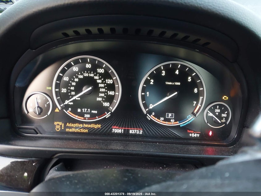 2013 BMW 550I XDRIVE WBAFU9C56DDY72317