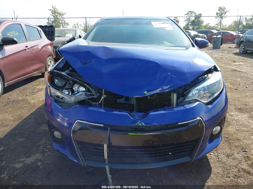 2016 Toyota Corolla L/Le/Le Pls/Prm/S/S Pls VIN: 5YFBURHE6GP534847 Lot: 43201459