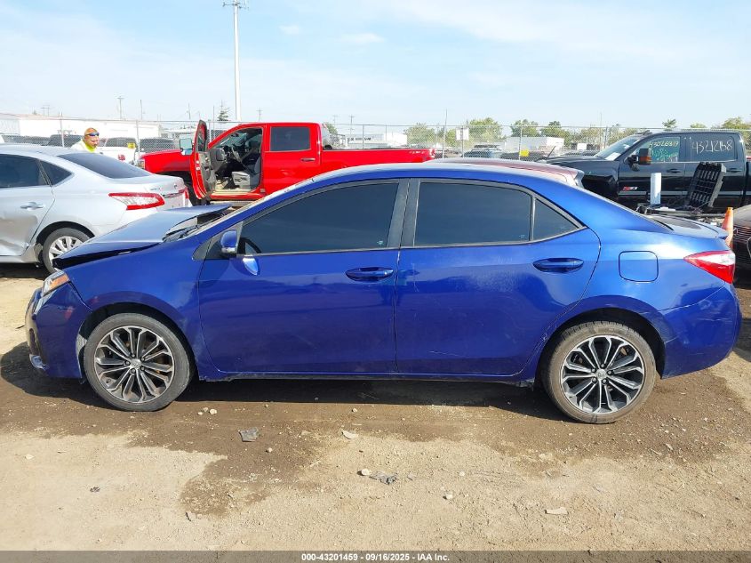 2016 Toyota Corolla L/Le/Le Pls/Prm/S/S Pls VIN: 5YFBURHE6GP534847 Lot: 43201459