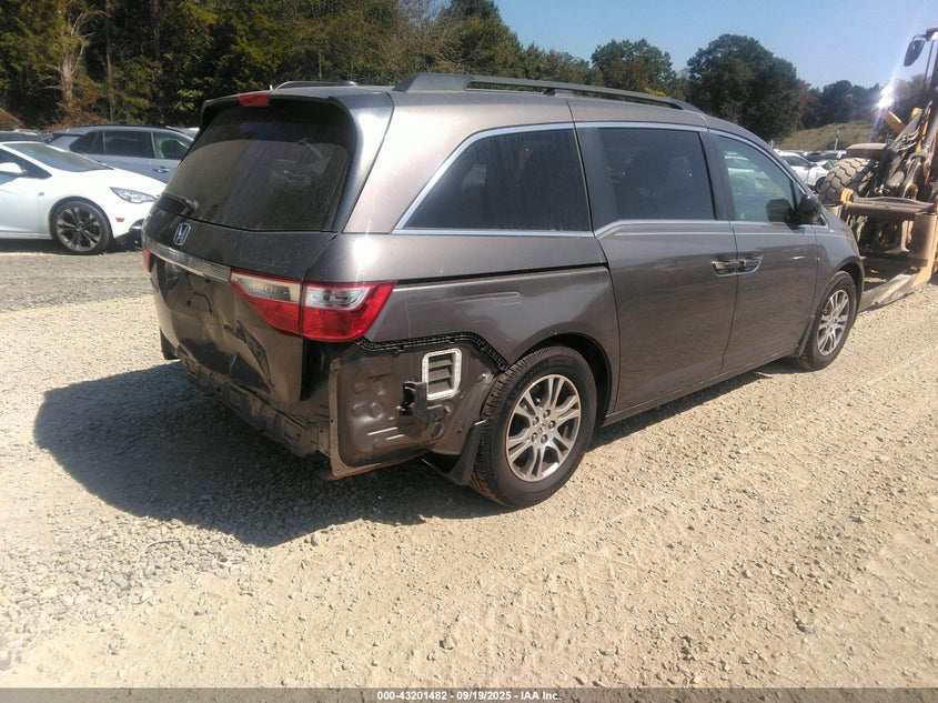 Vin: 5fnrl5h68bb066269, lot: 43695939, honda odyssey ex-l 20114