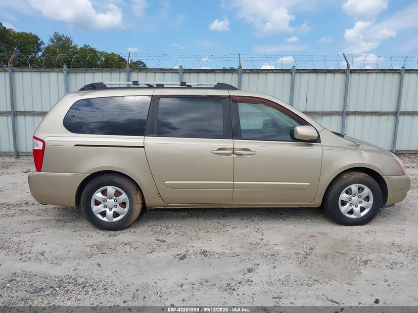 2007 Kia Sedona Lx VIN: KNDMB233176105747 Lot: 43201509
