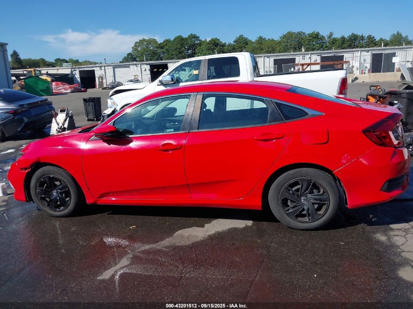 2020 Honda Civic Lx VIN: 2HGFC2F68LH569074 Lot: 43201512