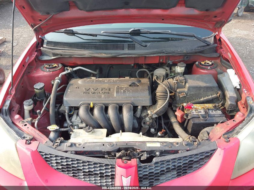 2003 Pontiac Vibe VIN: 5Y2SL62823Z467488 Lot: 43201516