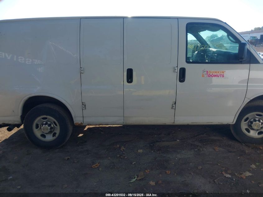 2011 Chevrolet Express 2500 Work Van VIN: 1GCWGFCA0B1153181 Lot: 43201532