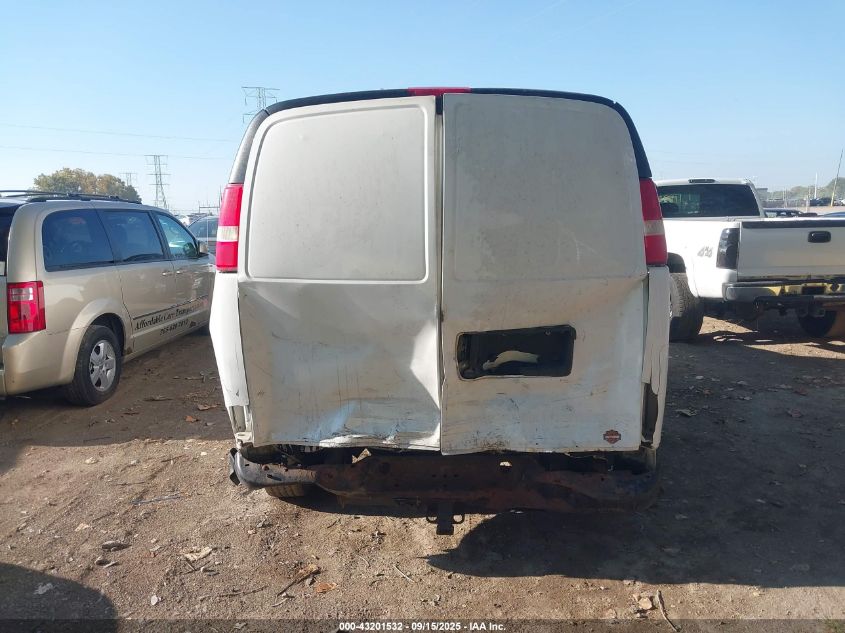 2011 Chevrolet Express 2500 Work Van VIN: 1GCWGFCA0B1153181 Lot: 43201532