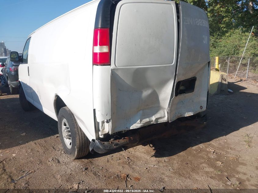 2011 Chevrolet Express 2500 Work Van VIN: 1GCWGFCA0B1153181 Lot: 43201532