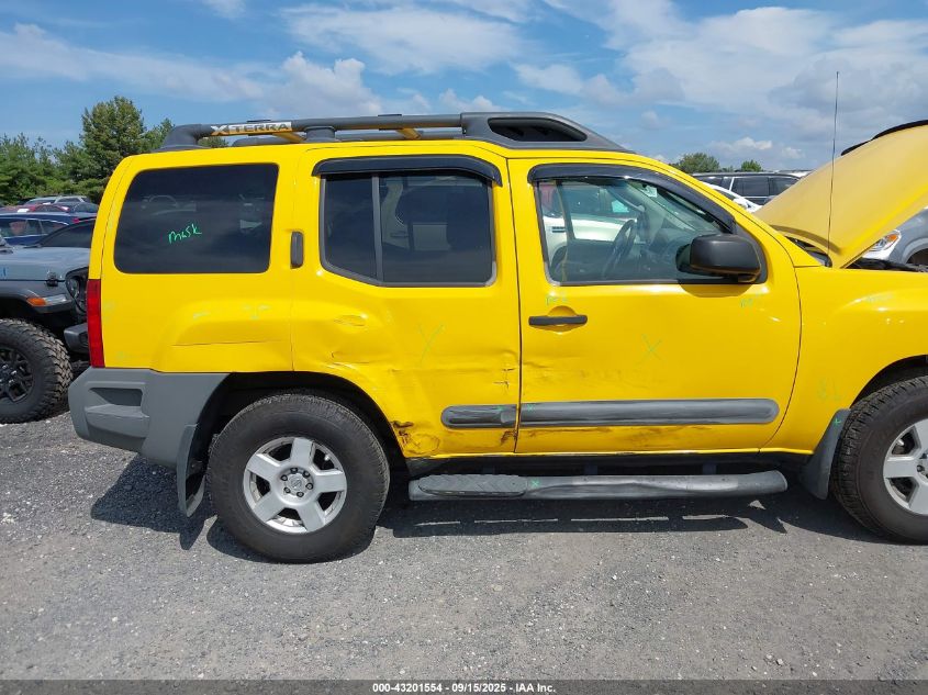 2005 Nissan Xterra S VIN: 5N1AN08WX5C605272 Lot: 43201554
