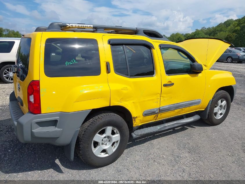 2005 Nissan Xterra S VIN: 5N1AN08WX5C605272 Lot: 43201554