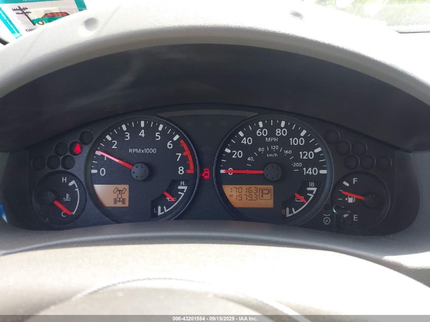 2005 Nissan Xterra S VIN: 5N1AN08WX5C605272 Lot: 43201554