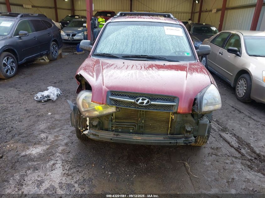 2008 Hyundai Tucson Gls VIN: KM8JM12B184911418 Lot: 43201561