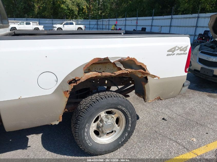 2001 Ford F-250 Lariat/Xl/Xlt VIN: 3FTNX21SX1MA08165 Lot: 43201566