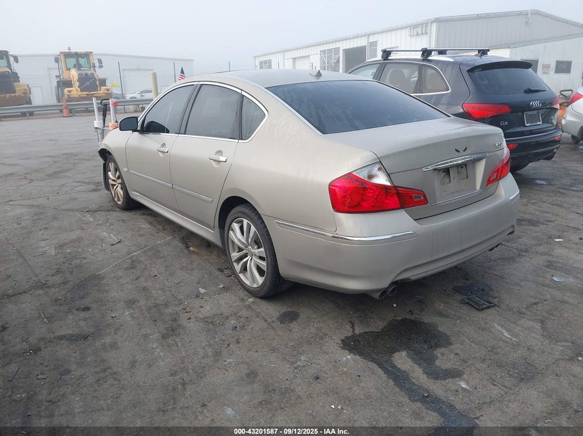 2008 Infiniti M35X cream sedan gasoline JNKAY01F28M655862 photo #4