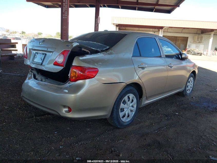 2009 Toyota Corolla Le VIN: 1NXBU40E19Z011980 Lot: 43201623