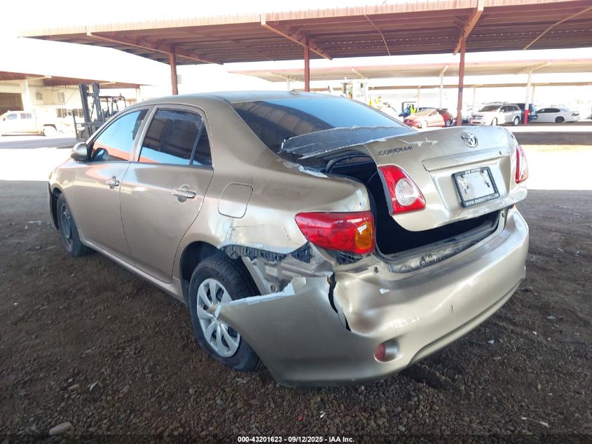 2009 Toyota Corolla Le VIN: 1NXBU40E19Z011980 Lot: 43201623