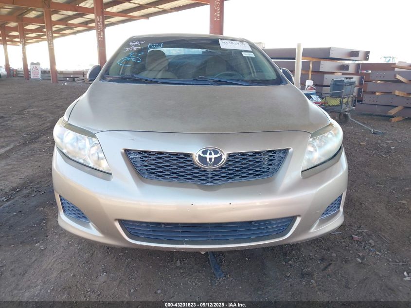 2009 Toyota Corolla Le VIN: 1NXBU40E19Z011980 Lot: 43201623