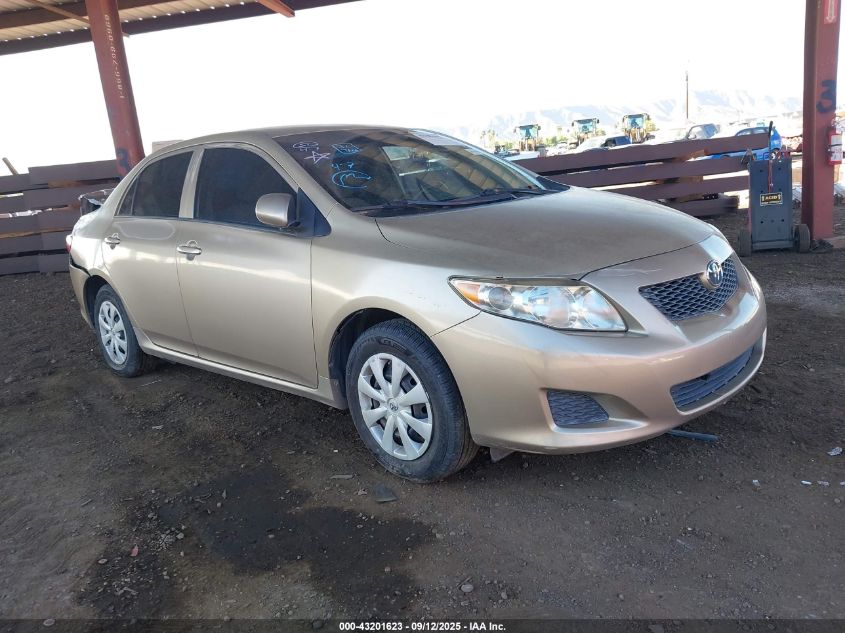 2009 Toyota Corolla Le VIN: 1NXBU40E19Z011980 Lot: 43201623