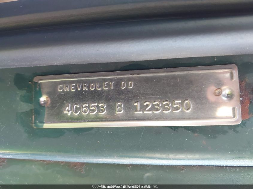 1964 Chevrolet C65 VIN: 4C653B123350 Lot: 43201665