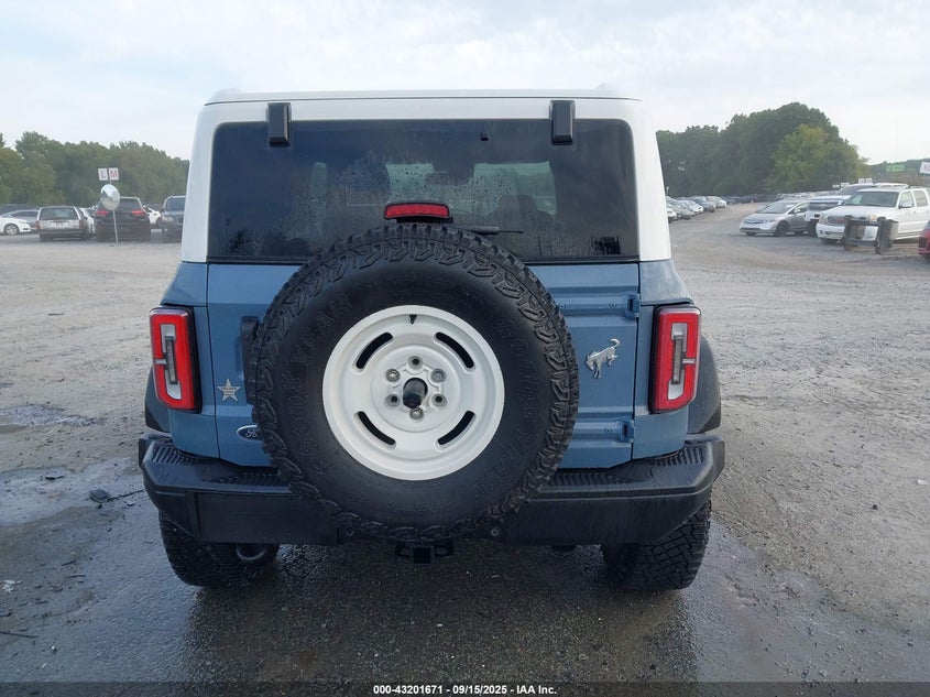 2024 FORD BRONCO HERITAGE EDITION - 1FMDE4CP2RLB16598