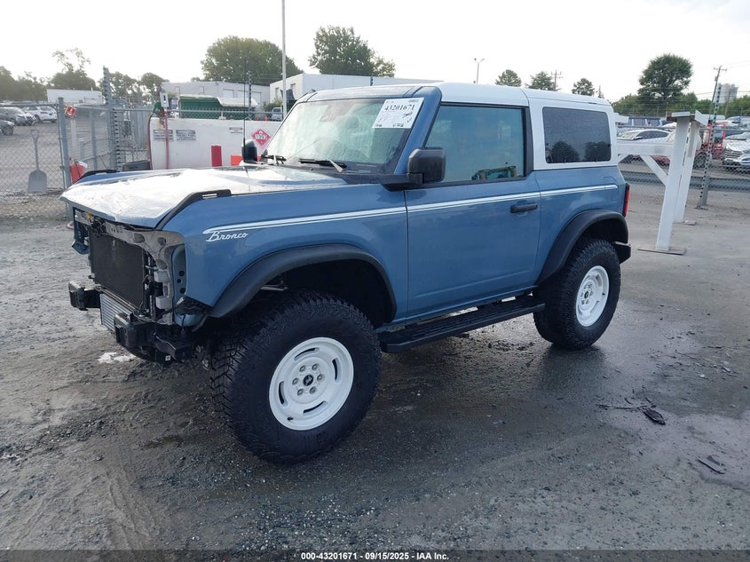 2024 FORD BRONCO HERITAGE EDITION - 1FMDE4CP2RLB16598