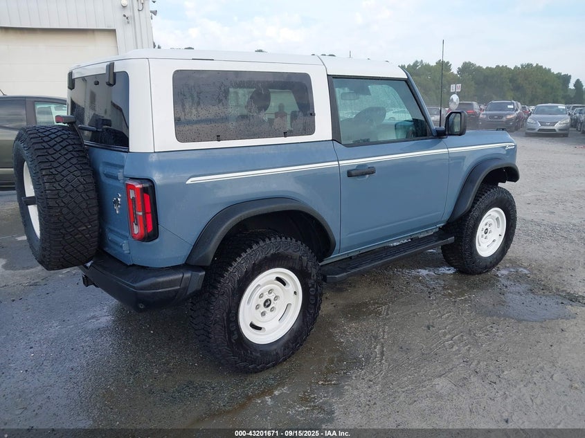 2024 FORD BRONCO HERITAGE EDITION - 1FMDE4CP2RLB16598