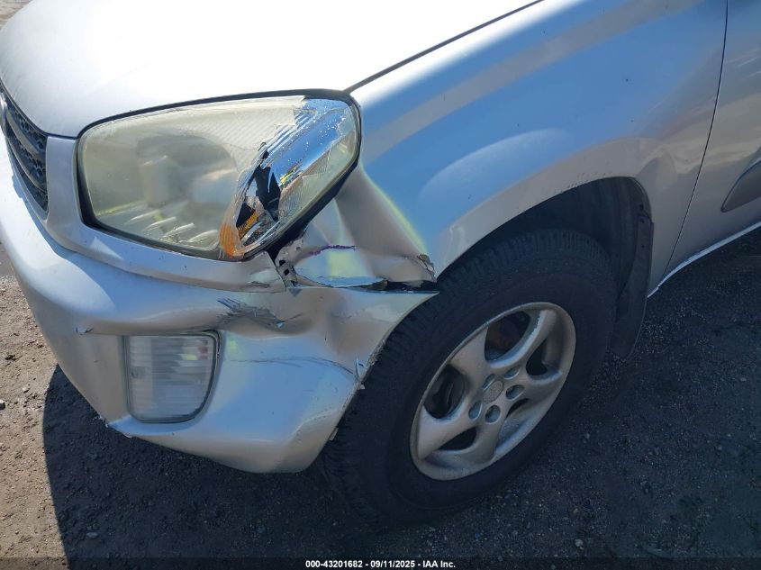 2002 Toyota Rav4 VIN: JTEHH20V026018335 Lot: 43201682