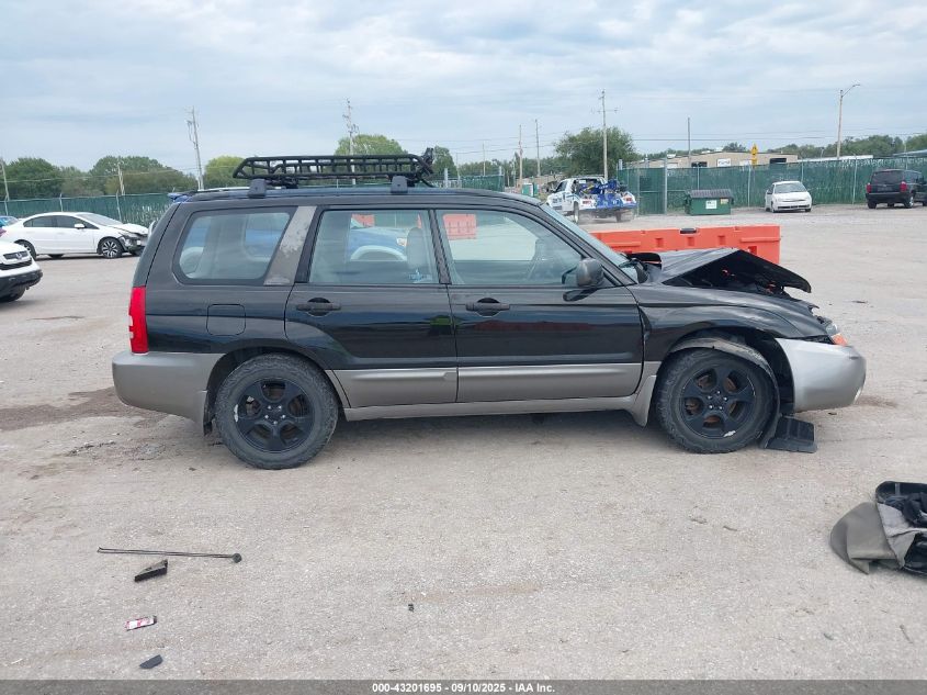 2003 Subaru Forester Xs VIN: JF1SG65623G722558 Lot: 43201695