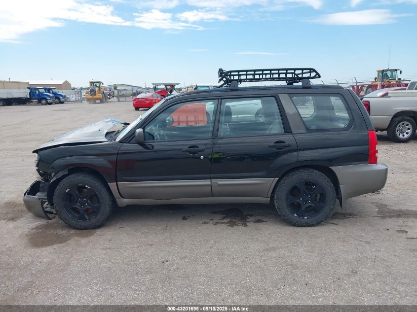 2003 Subaru Forester Xs VIN: JF1SG65623G722558 Lot: 43201695