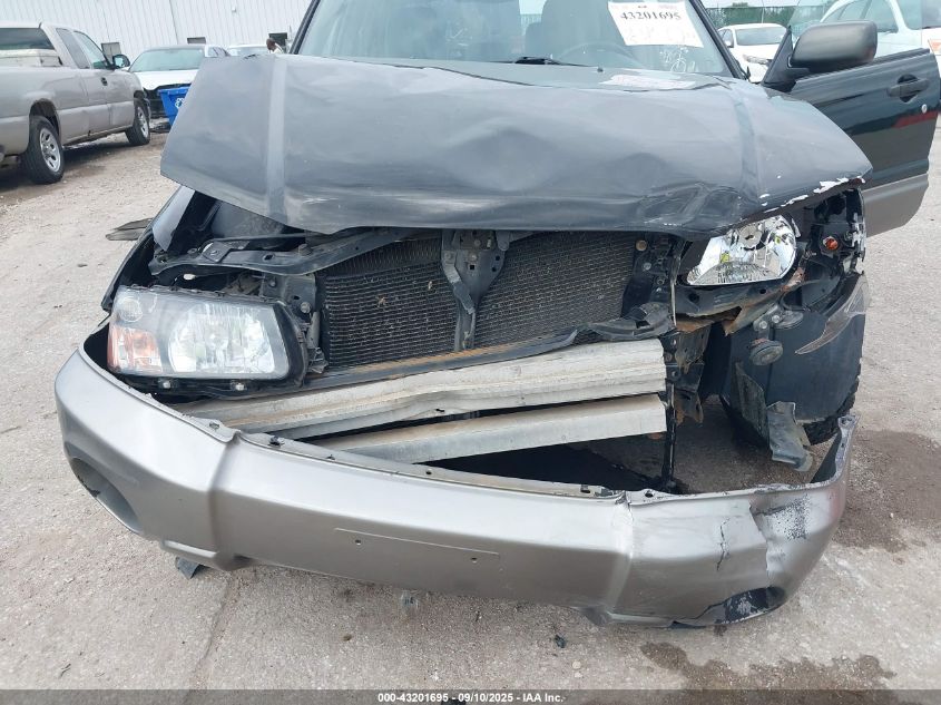 2003 Subaru Forester Xs VIN: JF1SG65623G722558 Lot: 43201695