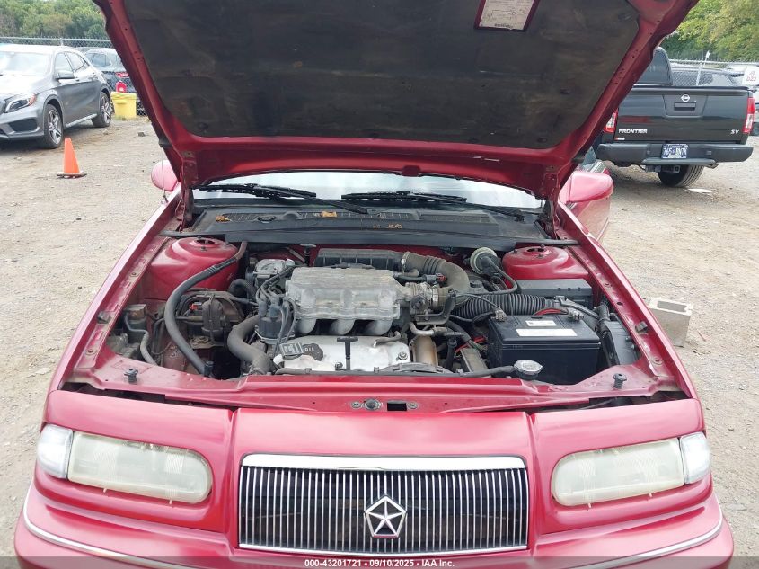 1994 Chrysler Lebaron Gtc/Lx VIN: 1C3EU4536RF262950 Lot: 43201721