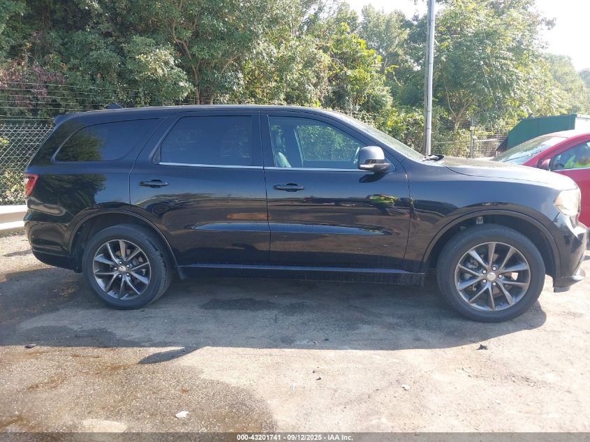 2018 Dodge Durango Gt Awd VIN: 1C4RDJDG9JC194486 Lot: 43201741