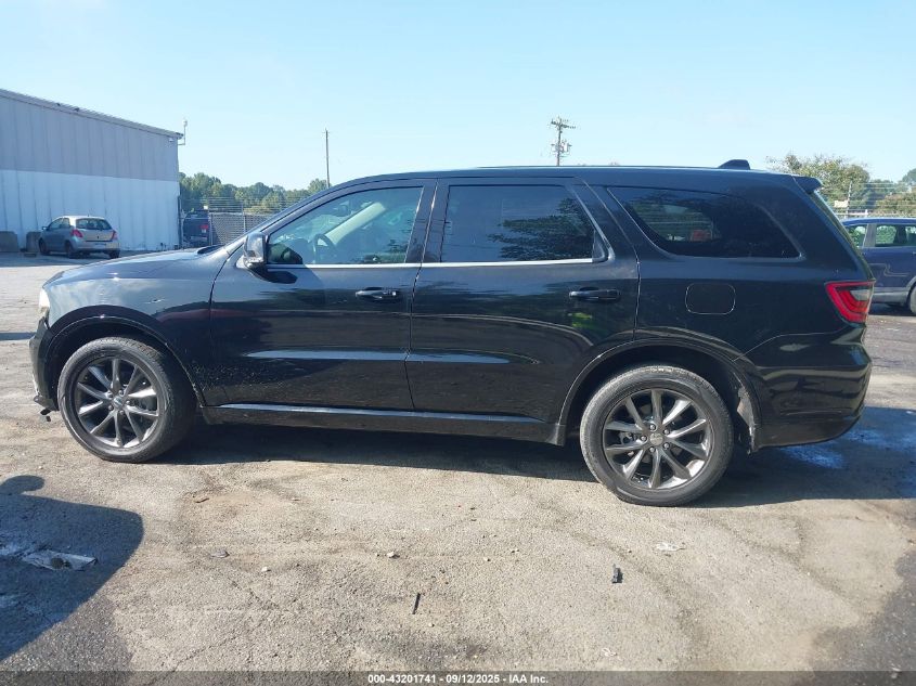 2018 Dodge Durango Gt Awd VIN: 1C4RDJDG9JC194486 Lot: 43201741