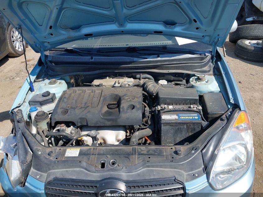 2009 Hyundai Accent Gls VIN: KMHCN46C59U293810 Lot: 43201756