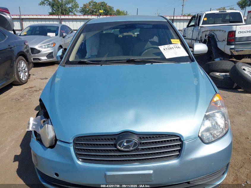2009 Hyundai Accent Gls VIN: KMHCN46C59U293810 Lot: 43201756