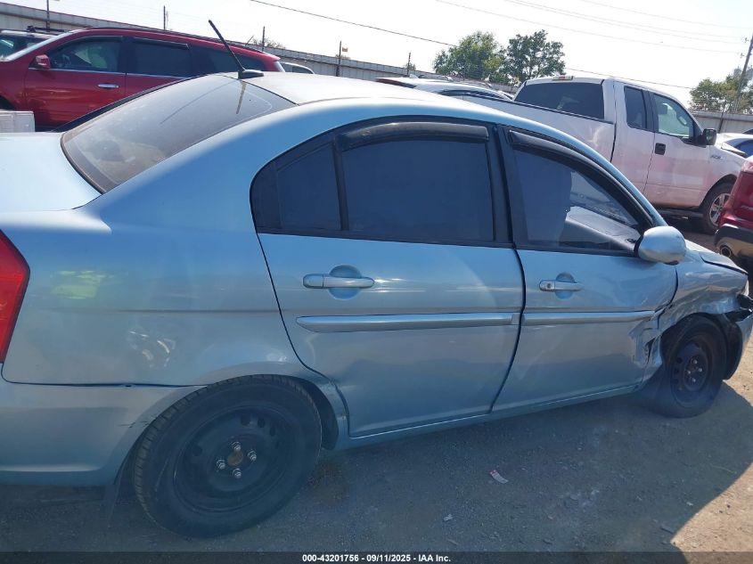 2009 Hyundai Accent Gls VIN: KMHCN46C59U293810 Lot: 43201756