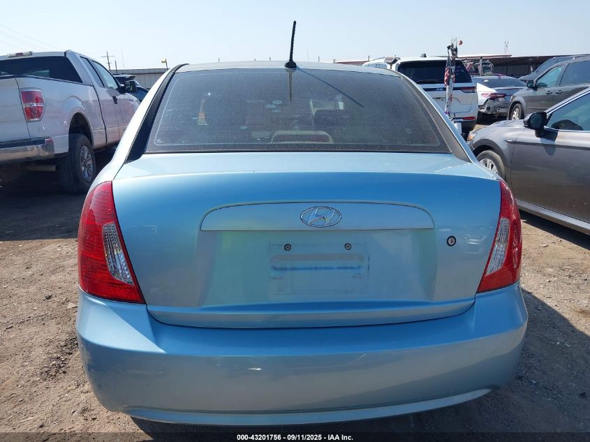 2009 Hyundai Accent Gls VIN: KMHCN46C59U293810 Lot: 43201756