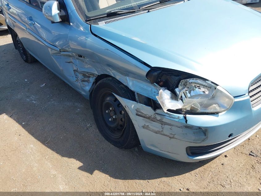 2009 Hyundai Accent Gls VIN: KMHCN46C59U293810 Lot: 43201756