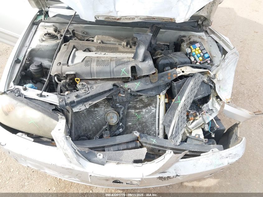 2005 Hyundai Elantra Gls/Gt VIN: KMHDN46DX5U990820 Lot: 43201770