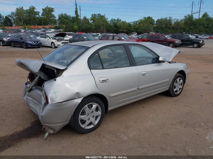 2005 Hyundai Elantra Gls/Gt VIN: KMHDN46DX5U990820 Lot: 43201770