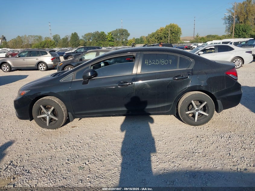 2013 HONDA CIVIC LX - 19XFB2F5XDE077149