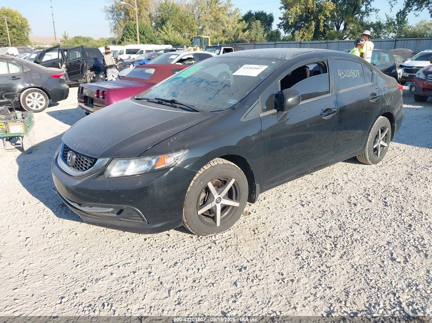 2013 HONDA CIVIC LX - 19XFB2F5XDE077149