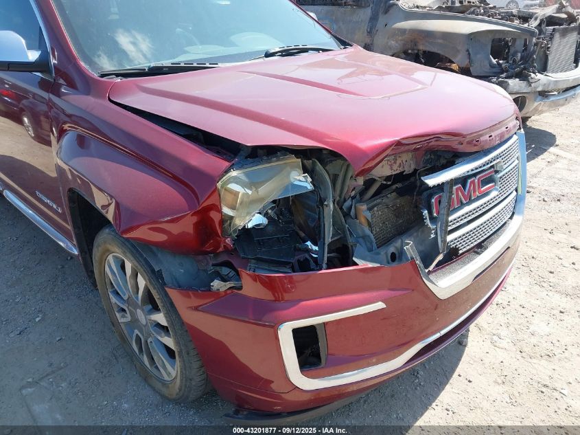 2017 GMC Terrain Denali VIN: 2GKFLRE3XH613676 Lot: 43201877